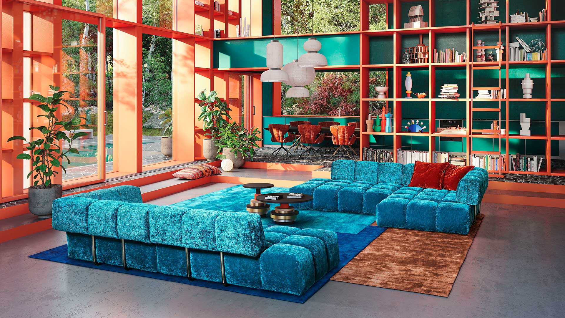 Das Bretz Ecksofa Edgy
