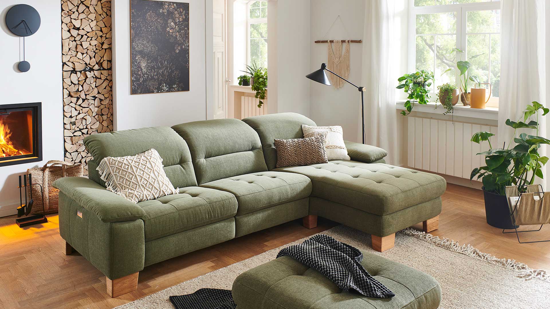 Sofa, elektrisch verstellbar