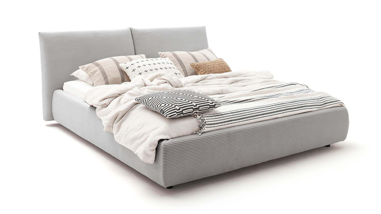 polsterbett-bett-stoff-hellgrau-grau-cord-polstermoebel-schlafzimmer-boxspringbett