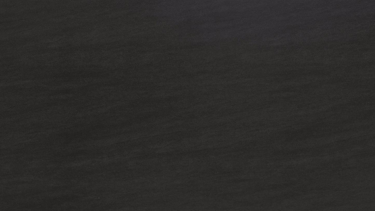 Keramik Arbeitsplatte in basalt-schwarz.