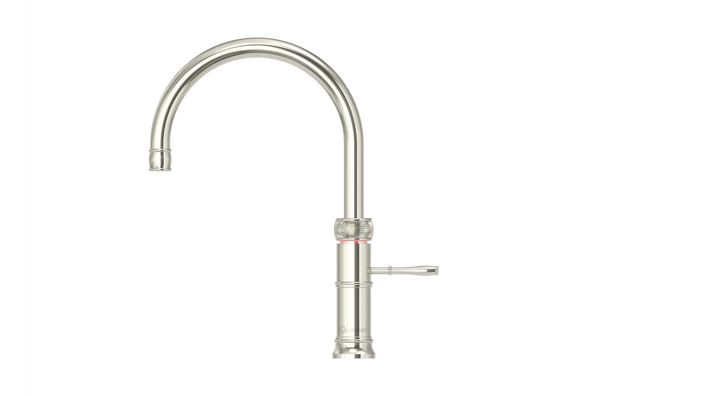 Quooker Fusion Classic in der Variante Round in aus Nickel..