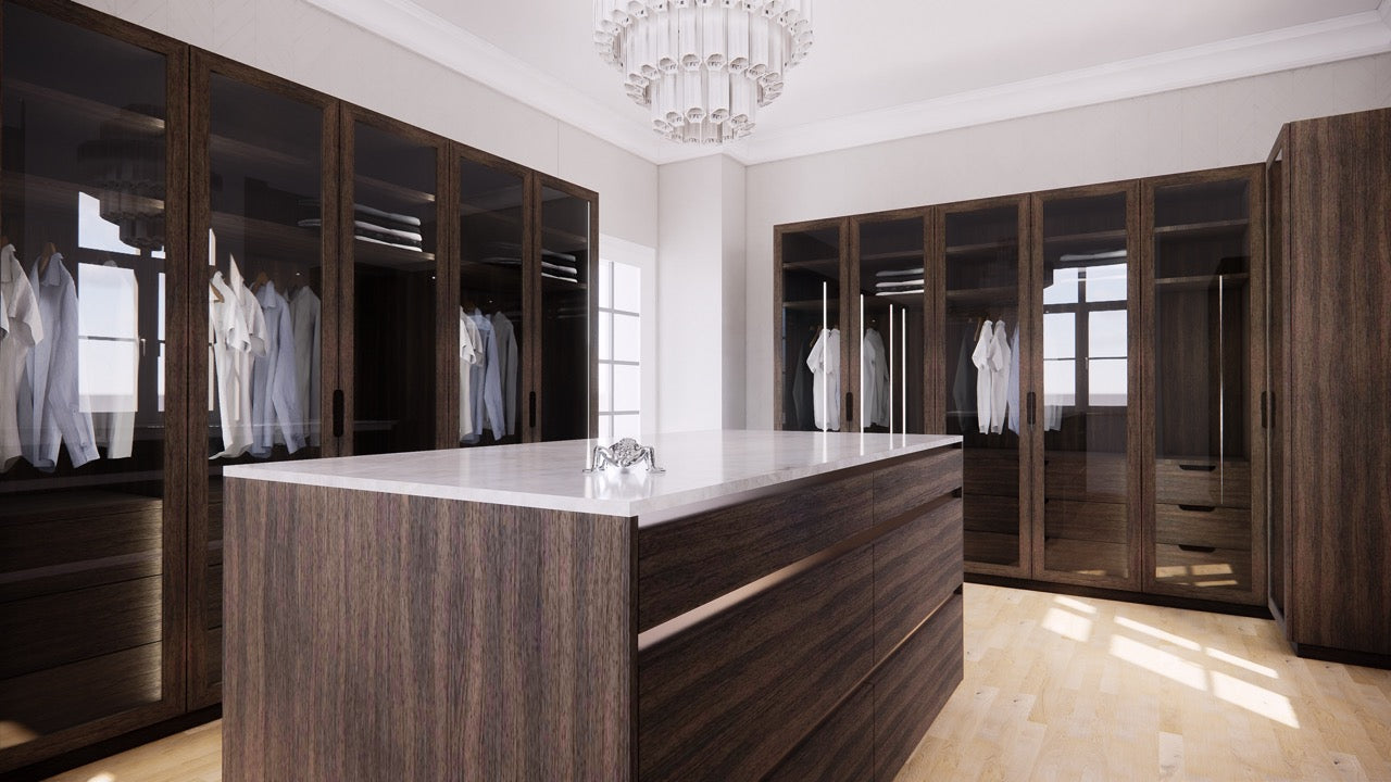 Raumkonzept Kleiderschrank.