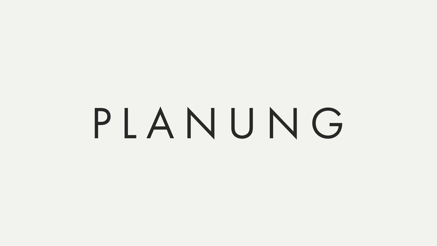 Raumkonzept Planung.