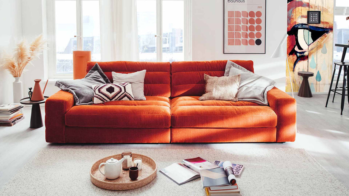 Bouclé Sofa