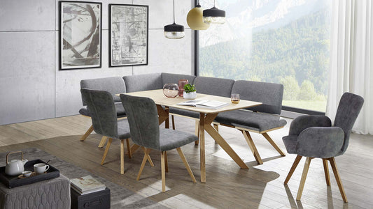 schoesswender-essgruppe-esstisch-caracas-holztisch-holzfuesse-metallgestell-steinoptik-kufe-duenne-tischplatte-filigran-tisch-ausziehbar