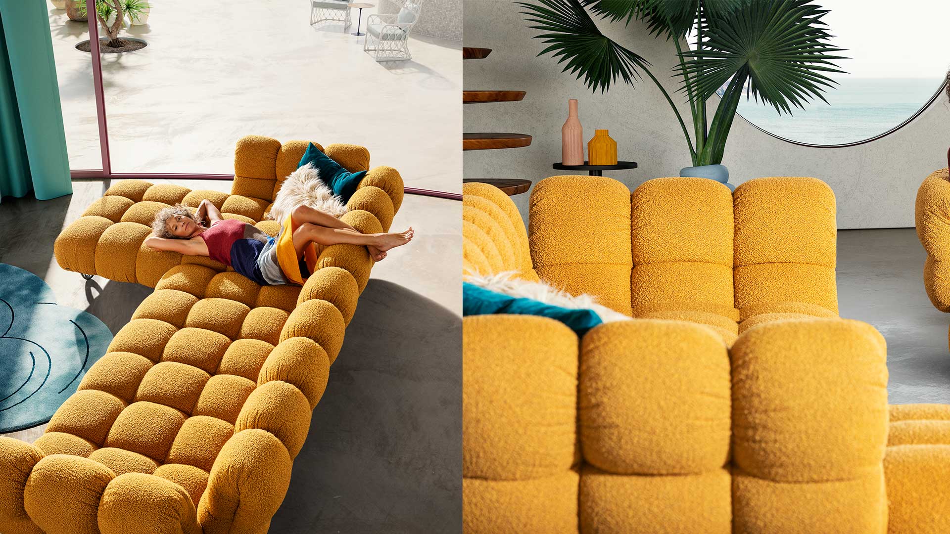 balaao-rund-kugel-couch-sofa-ballon-orange-blau-weiß-samt-design-bretz-wohndesign