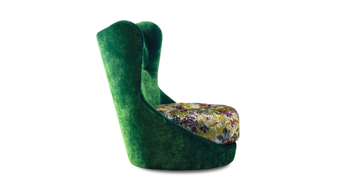 sessel-bretz-stoff-velours-gruen-dunkelgruen-chesterfieldheftung-ruecken-drehbar-sitzkissen-gemustert-blumenmuster-herausnehmbar-bodentief