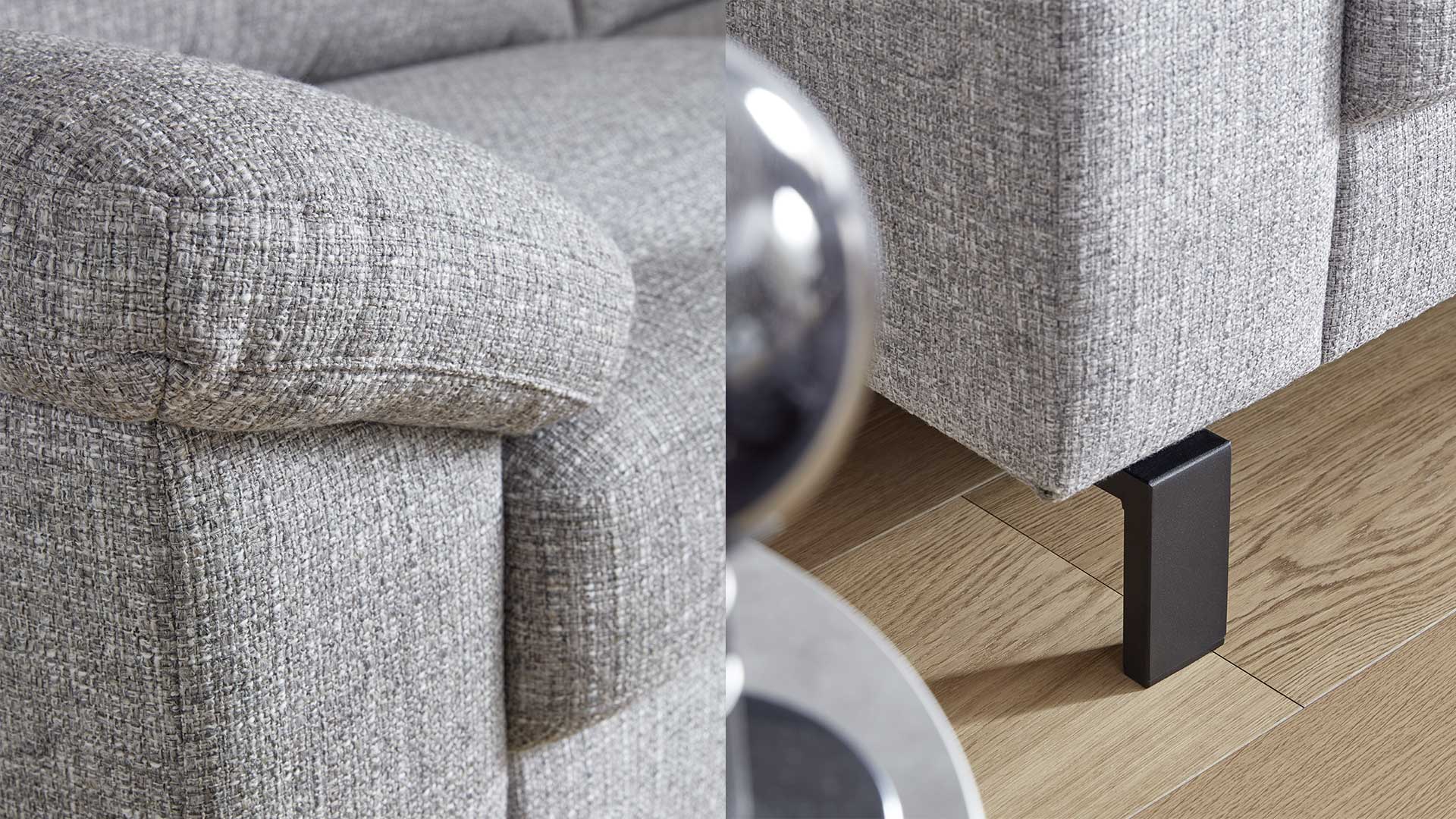 couchgarnitur-sofa-stoff-grau-metallfuss-metallgestell-verstellbare-kopfstuetze-polstermoebel