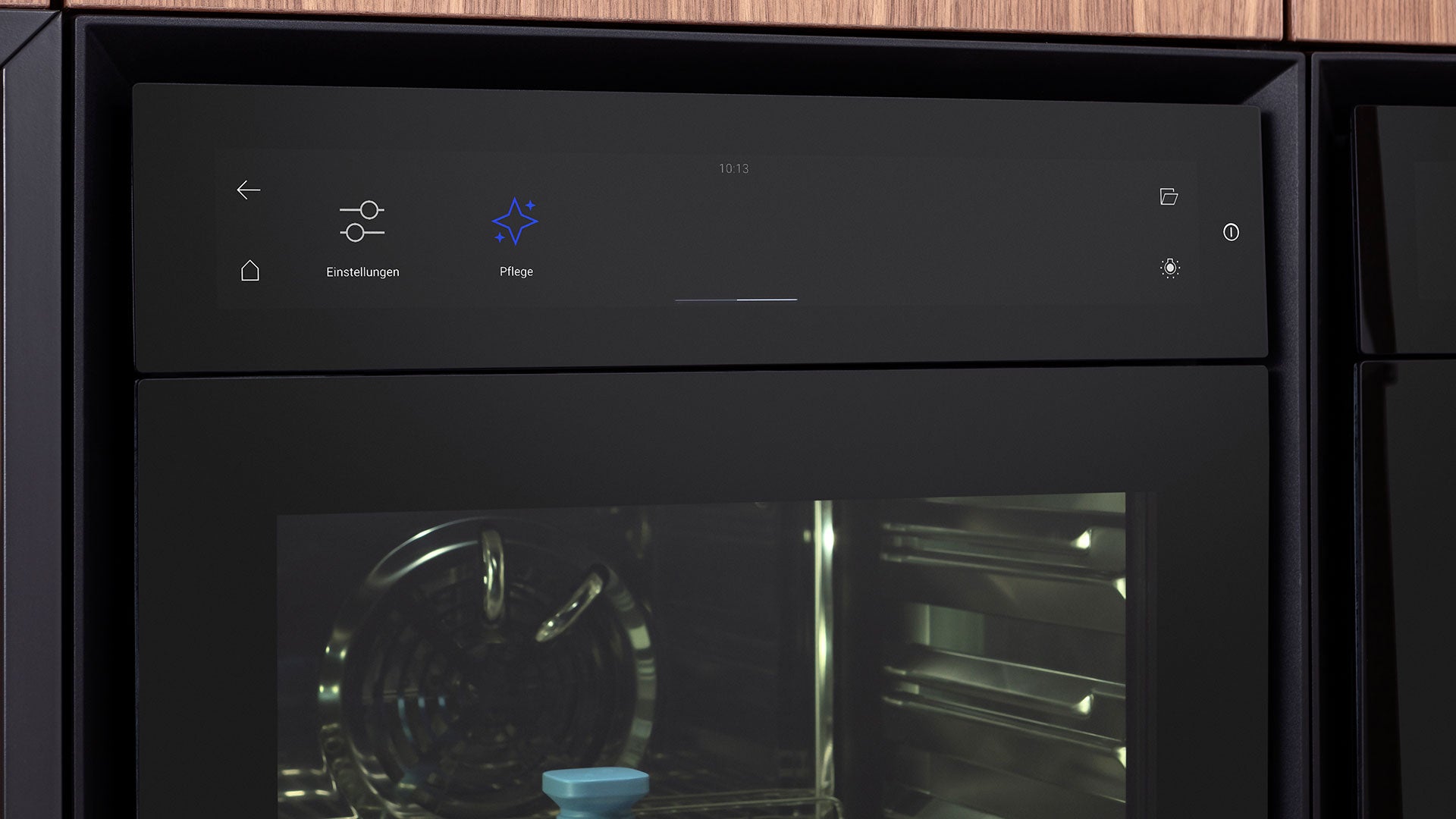 Der Bora Backofen X BO in schwarz mit Dampf, Touchdisplay und einem intensiven Pflegeprogramm.